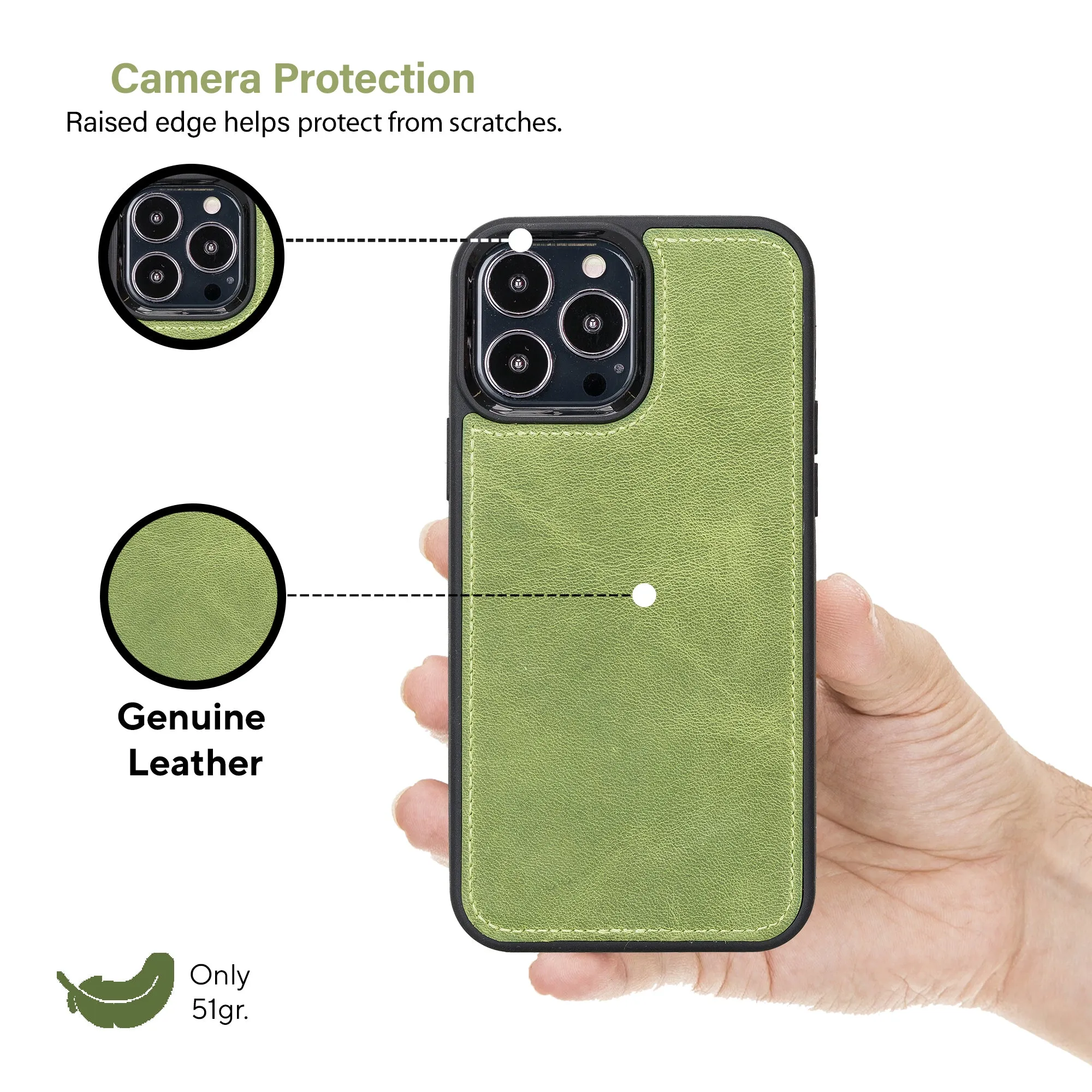 Leather Wallet Case for iPhone 13 Pro Max