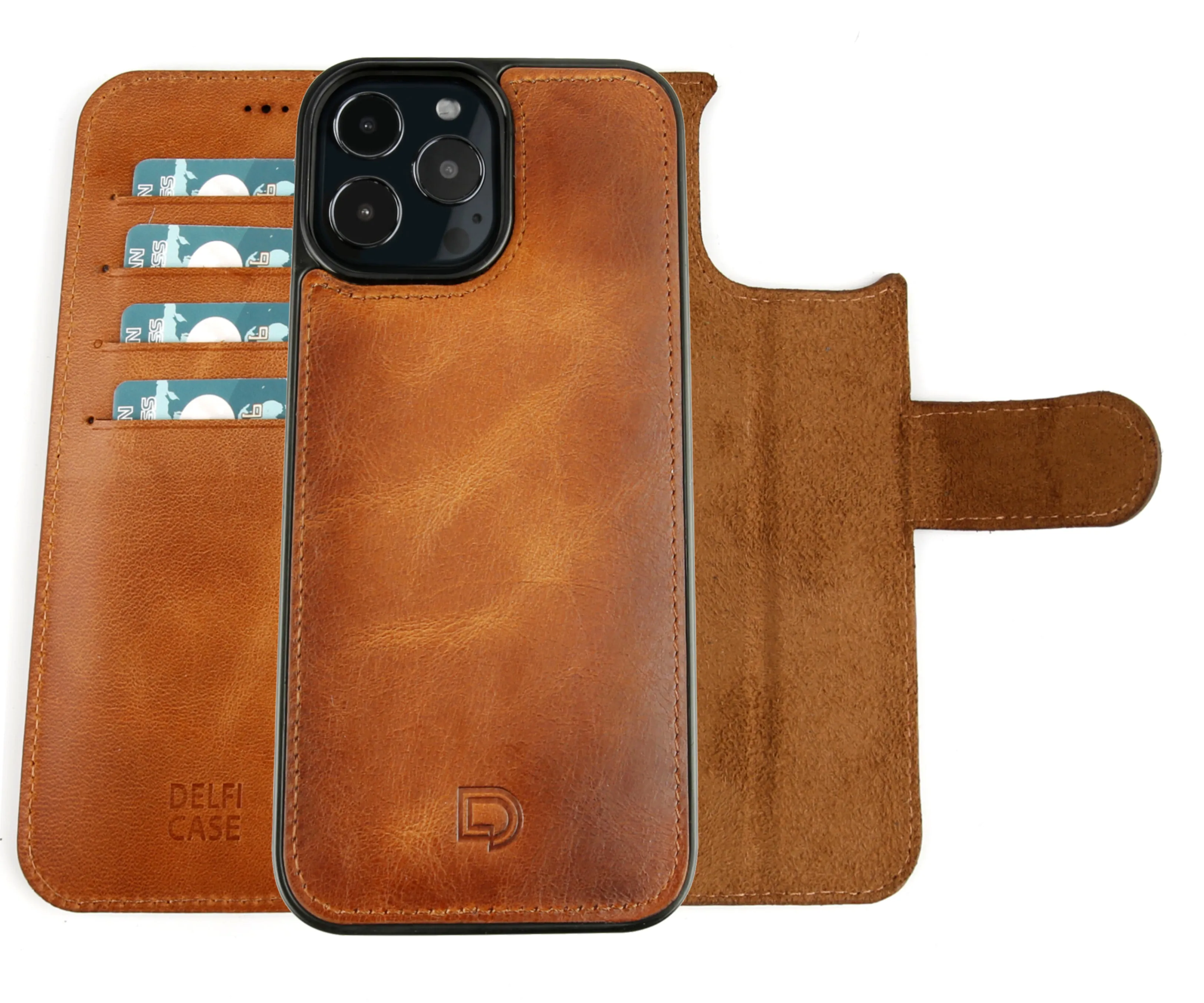 Leather Wallet Case for iPhone 13 Pro Max