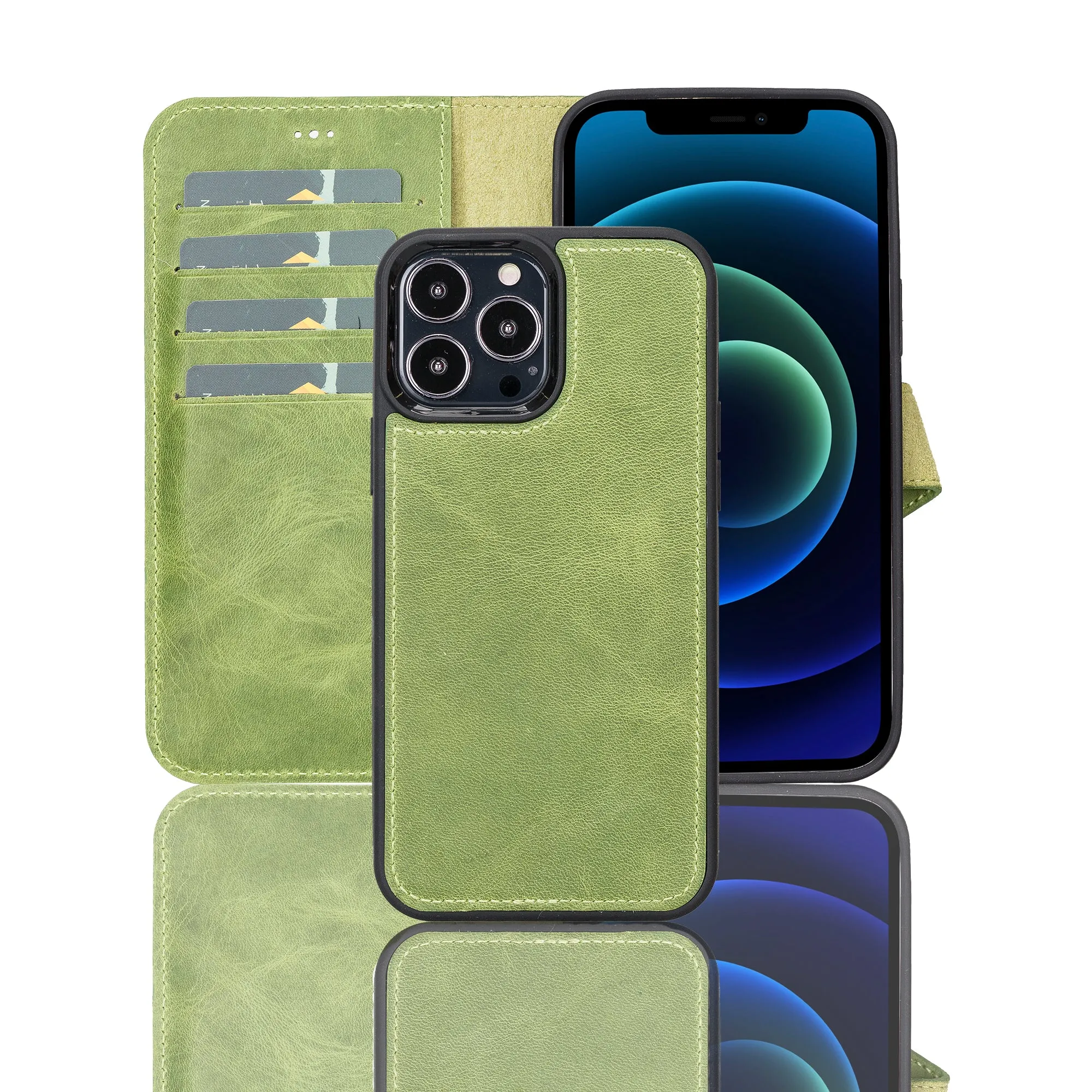 Leather Wallet Case for iPhone 13 Pro Max