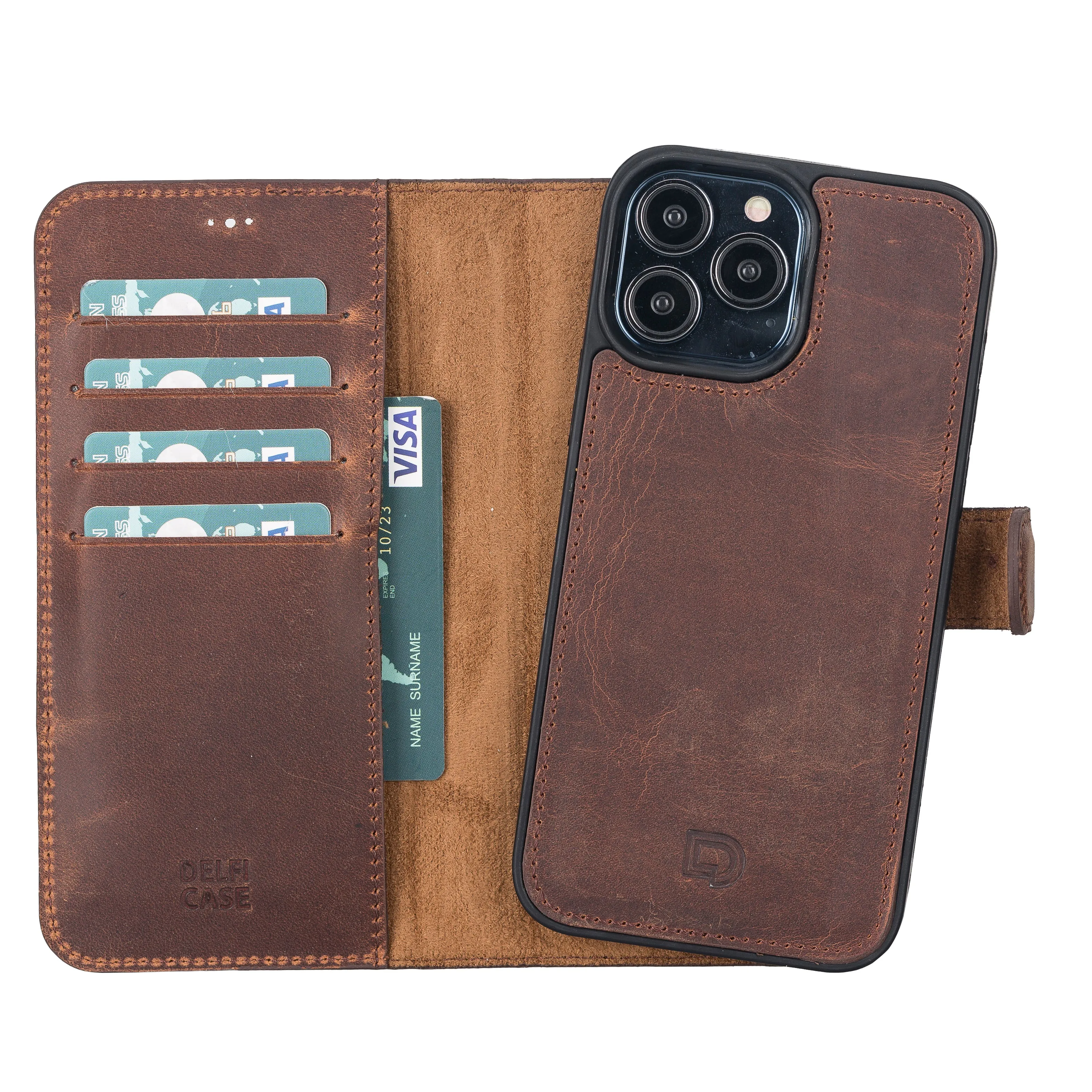 Leather Wallet Case for iPhone 13 Pro Max