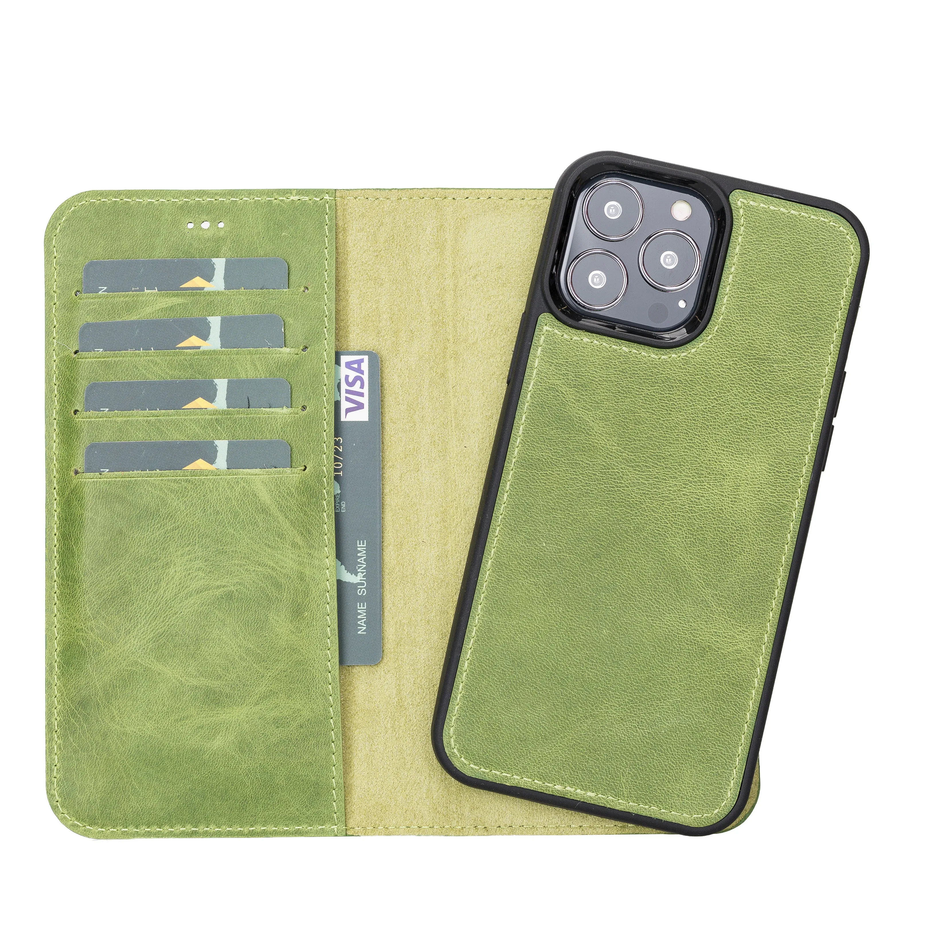 Leather Wallet Case for iPhone 13 Pro Max