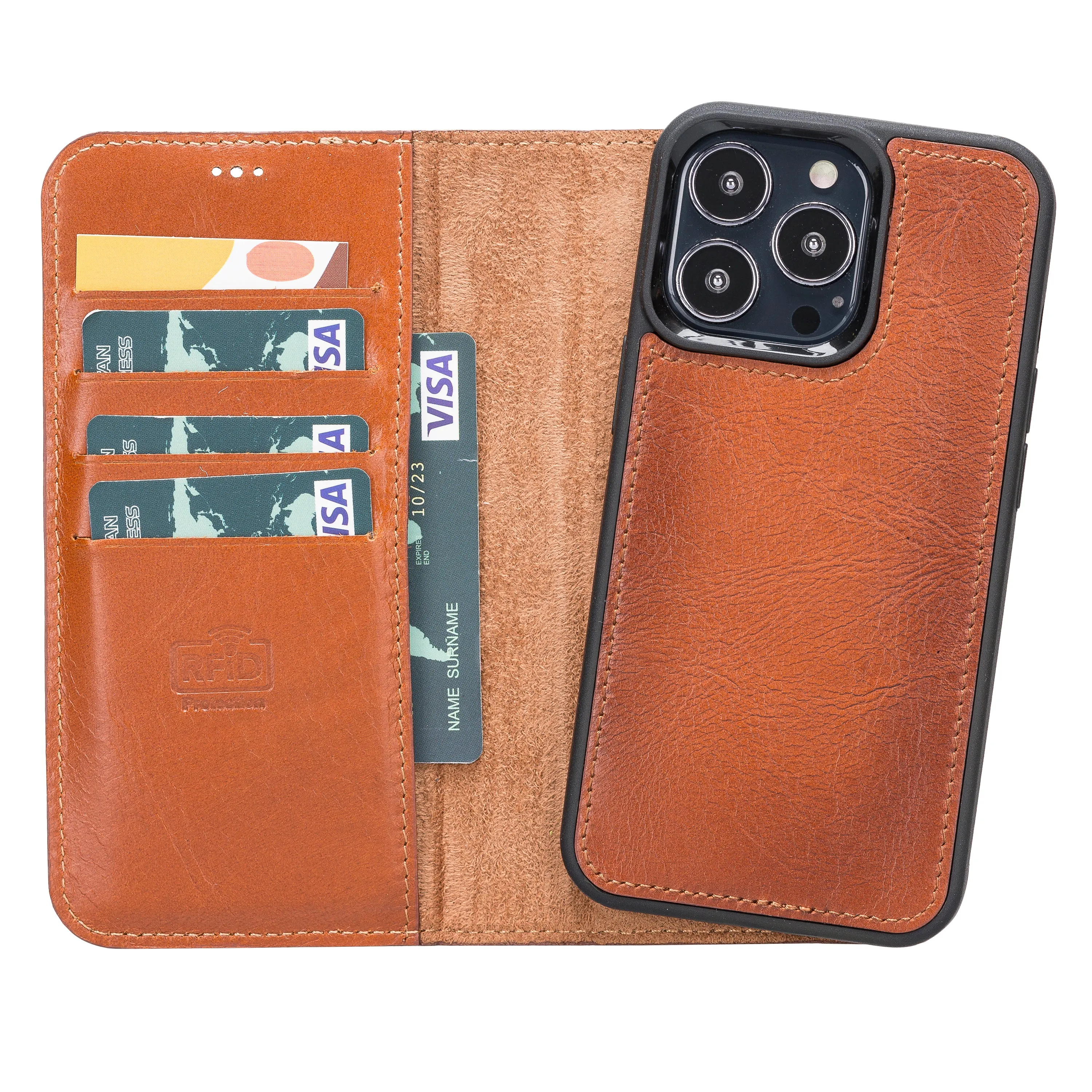Leather Wallet Case for iPhone 13 Pro Max