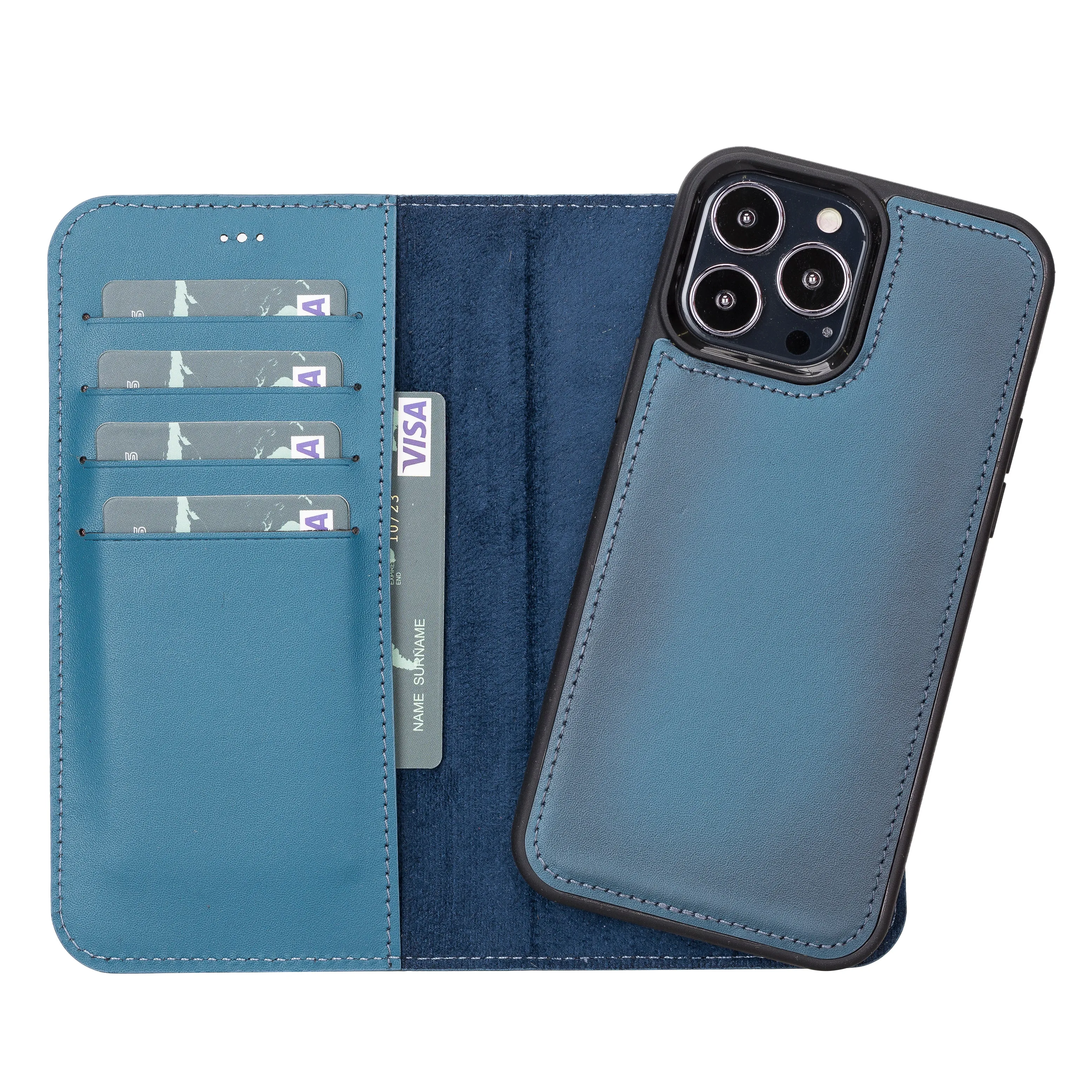 Leather Wallet Case for iPhone 13 Pro Max
