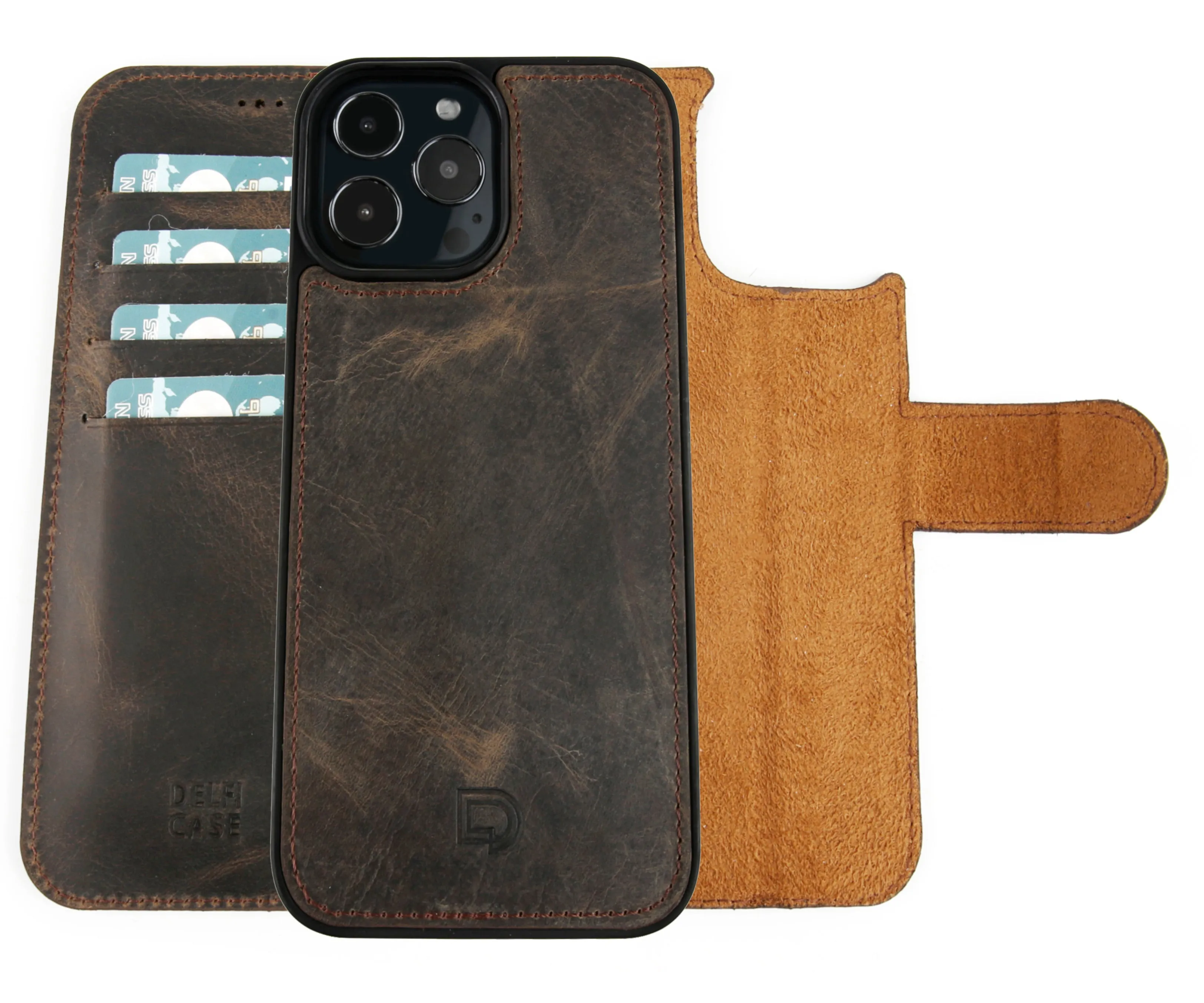 Leather Wallet Case for iPhone 13 Pro Max