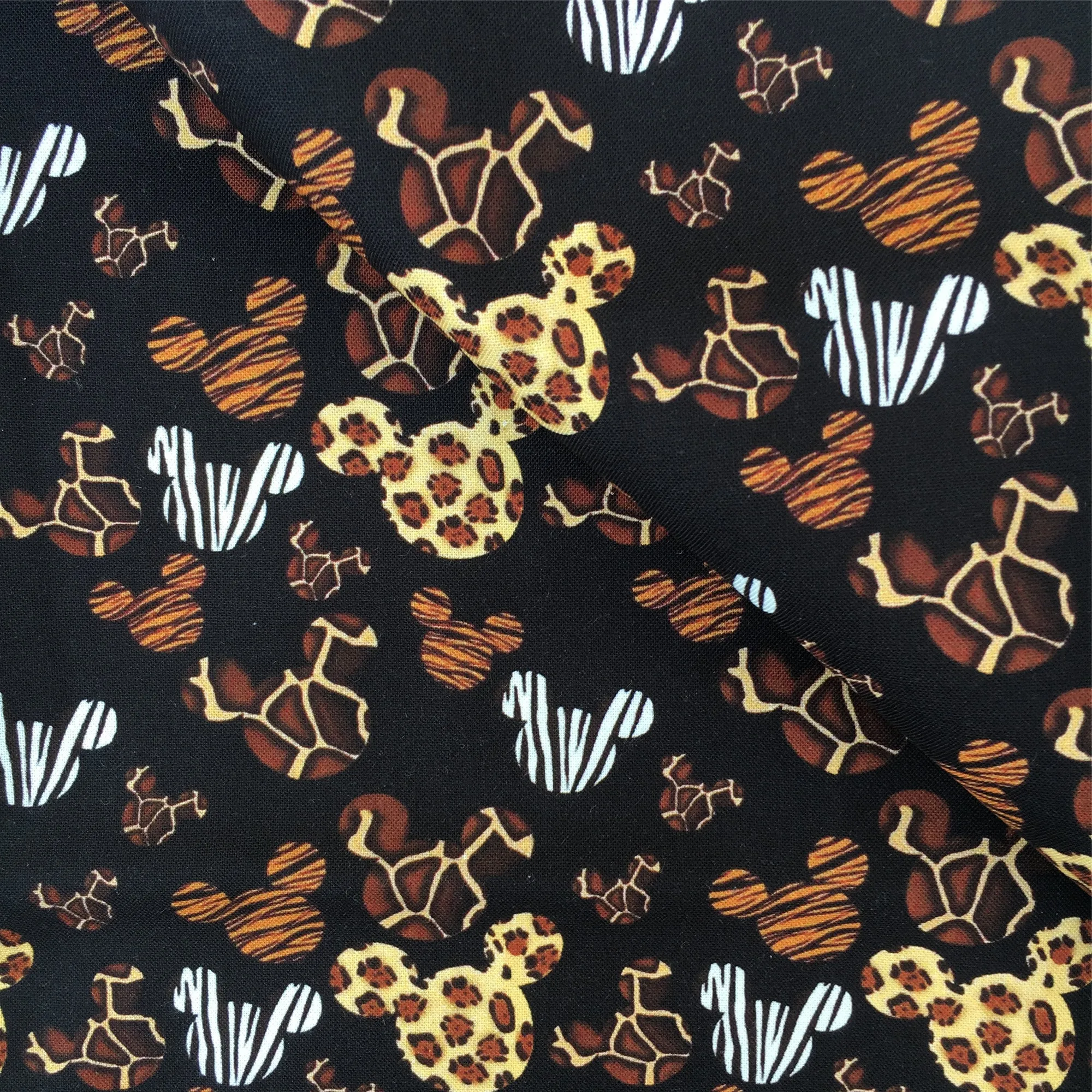 leopard cheetah printed fabric