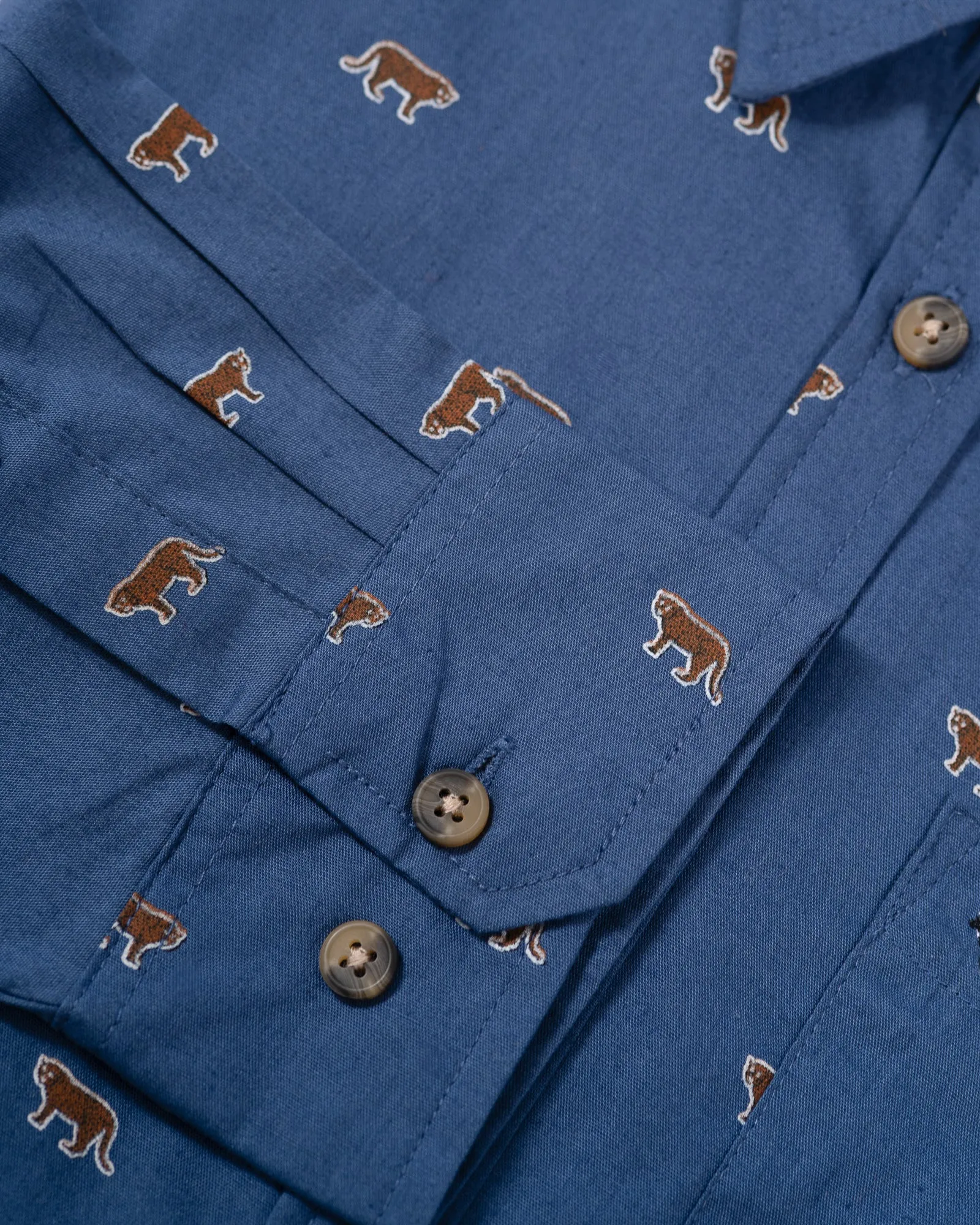 Leopard Printed Poplin