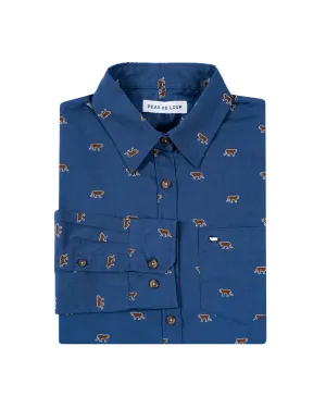 Leopard Printed Poplin