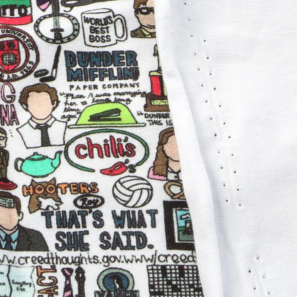 letters alphabet chili peppers printed fabric