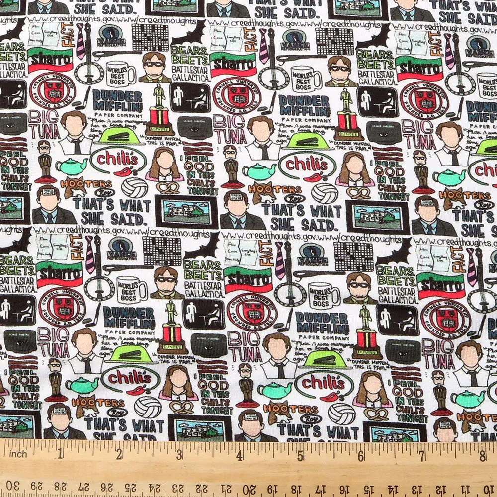 letters alphabet chili peppers printed fabric