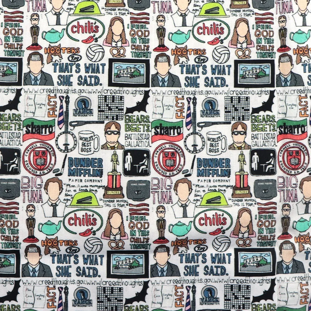 letters alphabet chili peppers printed fabric