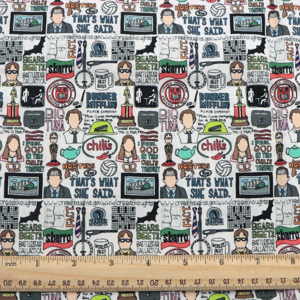 letters alphabet chili peppers printed fabric