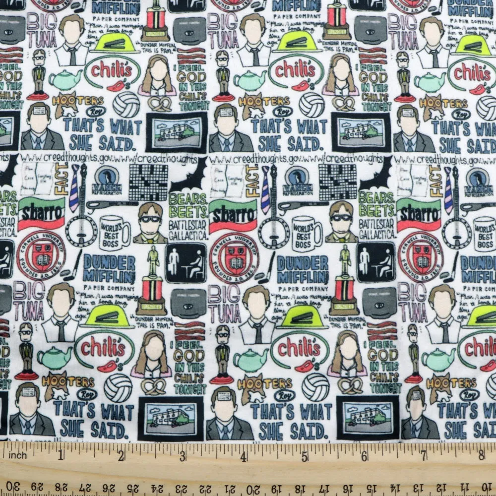 letters alphabet chili peppers printed fabric