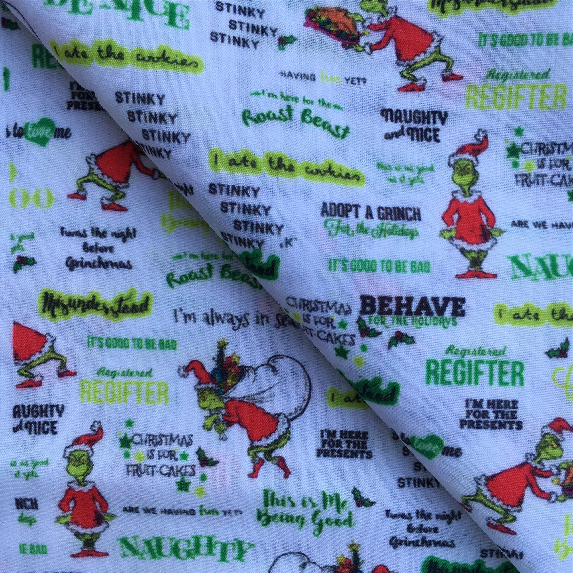 letters alphabet printed fabric