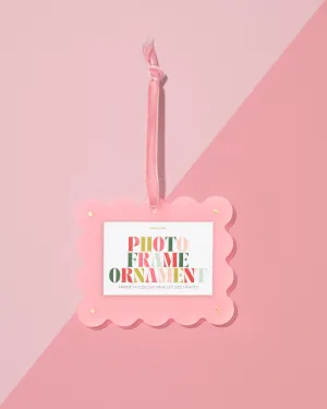 Light Pink Mini Frame Ornament