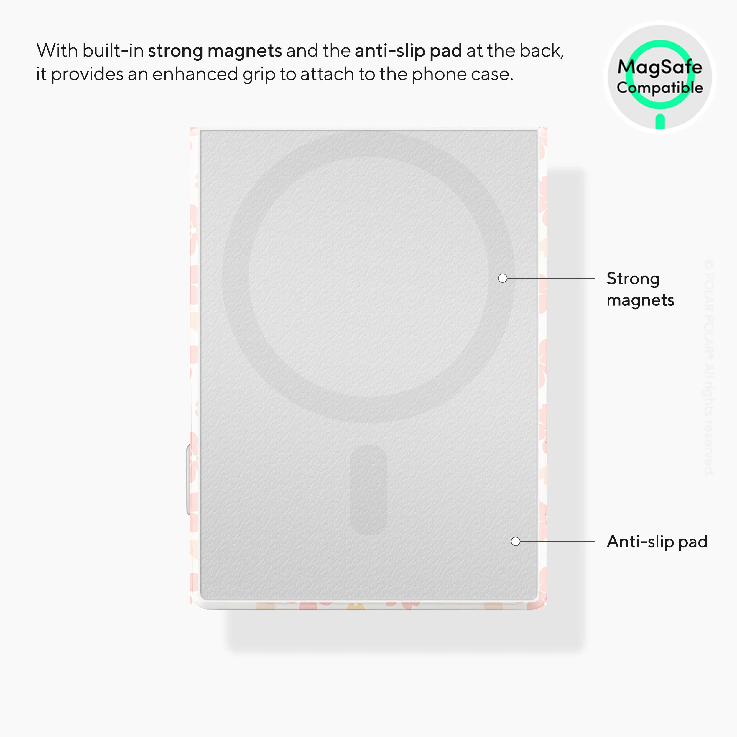 Light Pink Sakura MagSafe Wallet