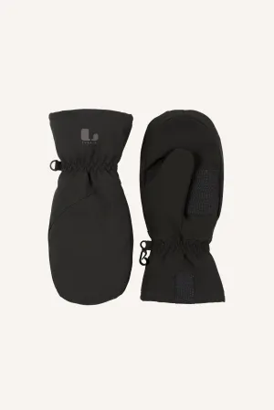 LINDBERG MITTEN, WINDSTOPPER - BLACK
