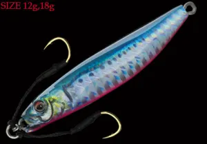 Little Jack Metal Adict 12g Type 1 jig - #04 Blue Pink Iwashi