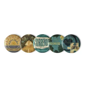 Live the Love - Pin Button Set