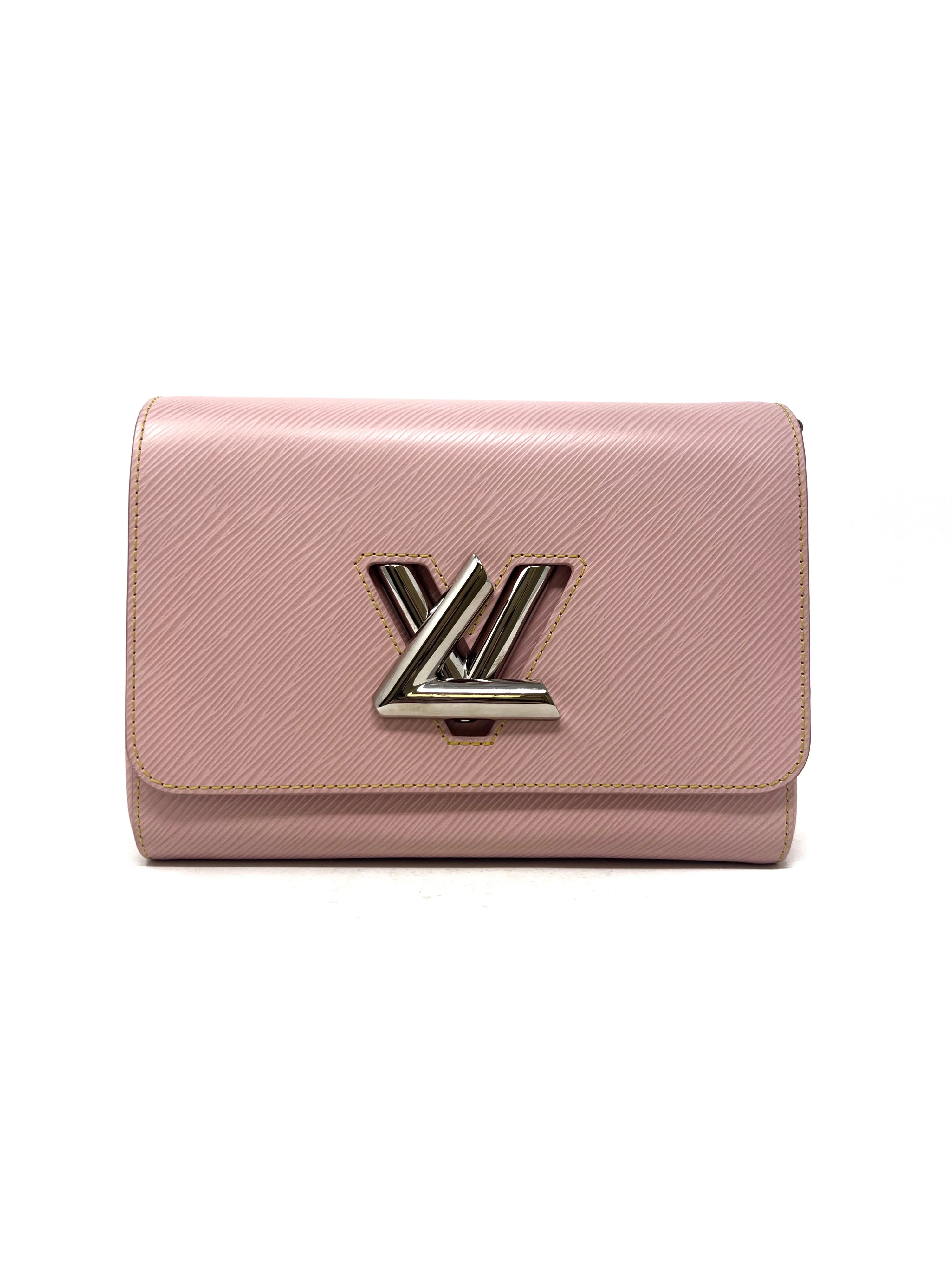 Louis Vuitton '15 'Twist' MM Epi Leather Chain Crossbody W/Mirror