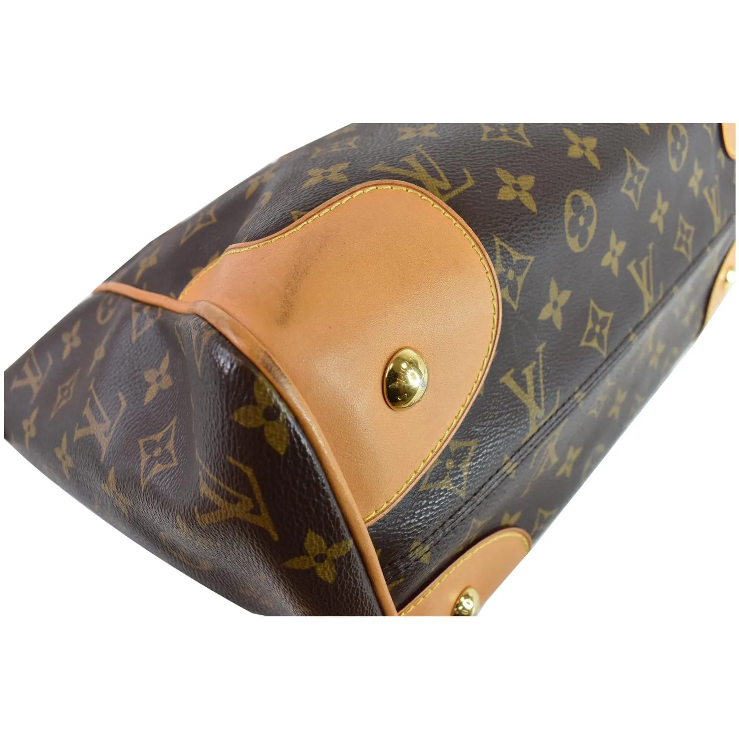LOUIS VUITTON Estrela MM NM Monogram Canvas Shoulder Bag Brown
