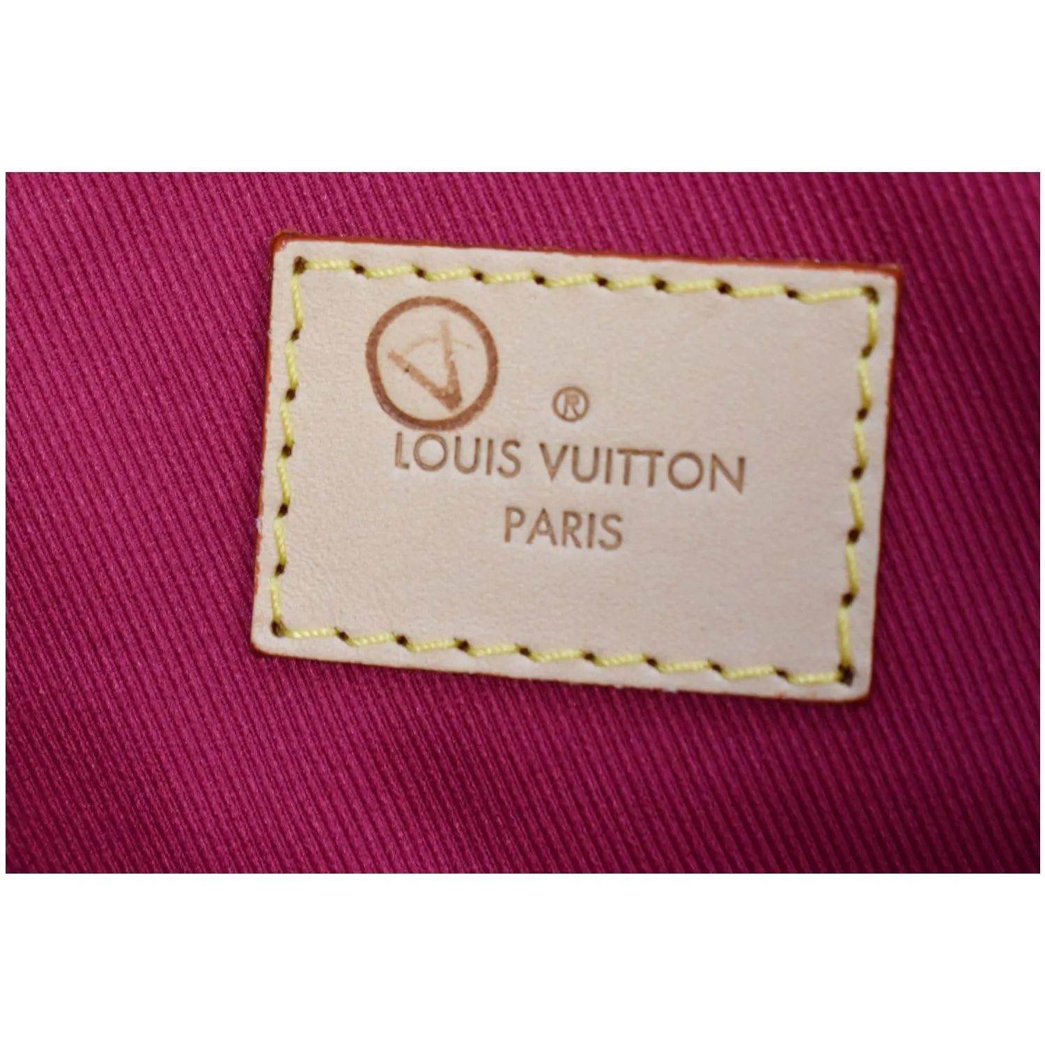 LOUIS VUITTON Graceful MM Monogram Canvas Shoulder Bag Brown