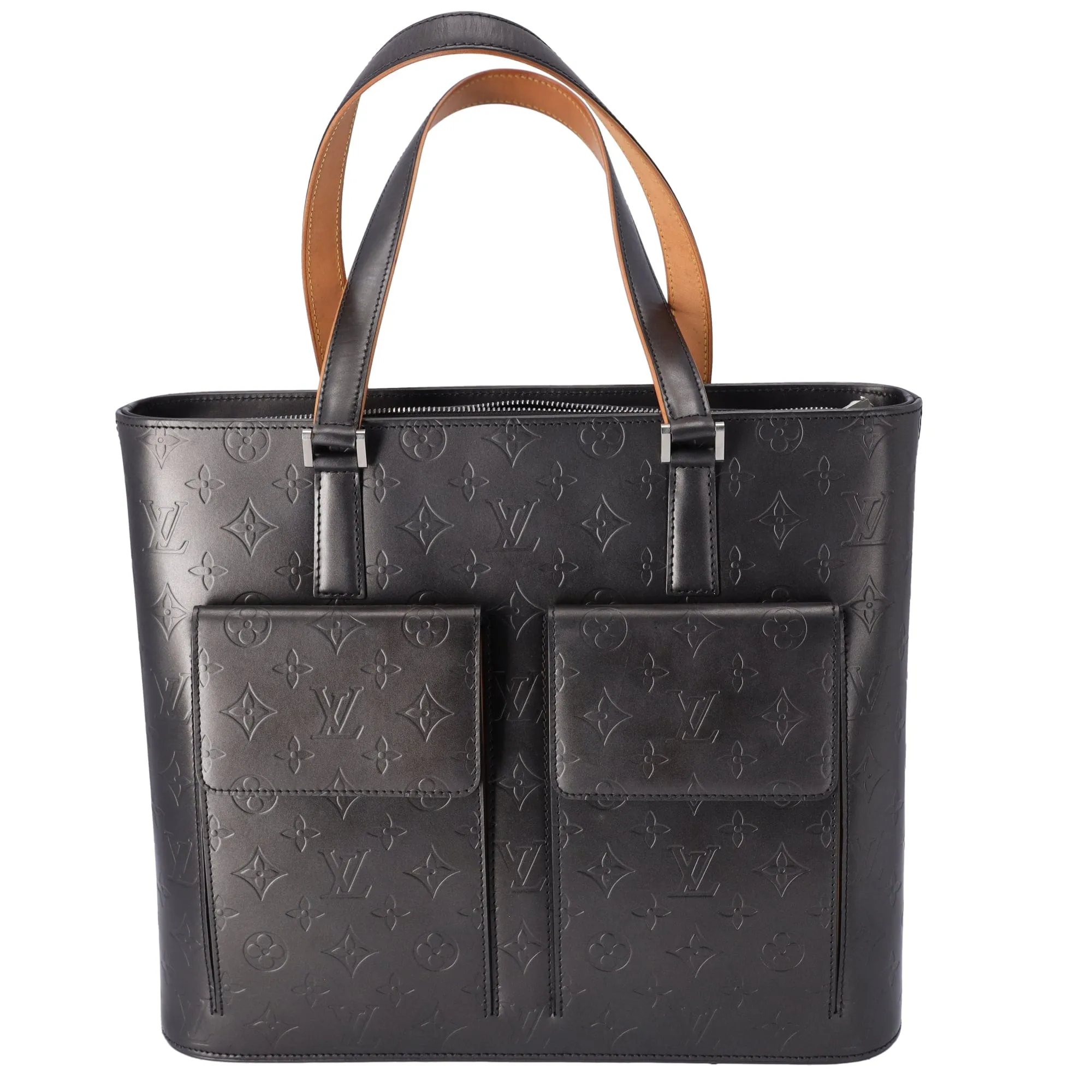 Louis Vuitton Mat Wilwood Handbag Monogram Gray M55102