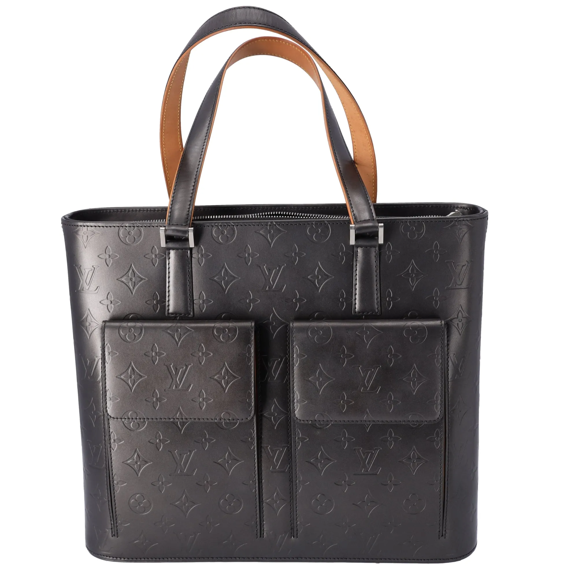 Louis Vuitton Mat Wilwood Handbag Monogram Gray M55102