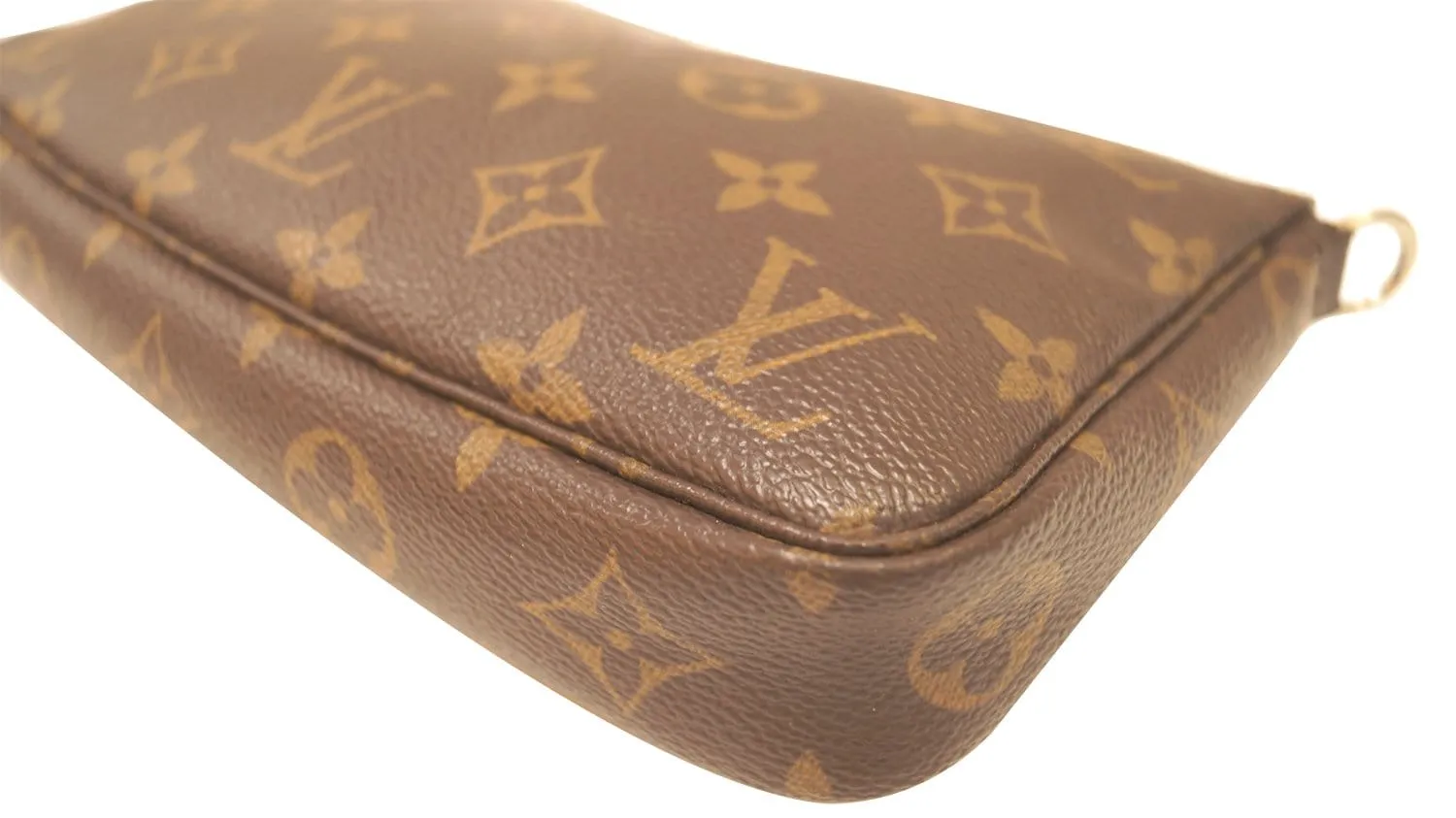 LOUIS VUITTON Monogram Canvas Pochette Accessoires Long Shoulder Pouch
