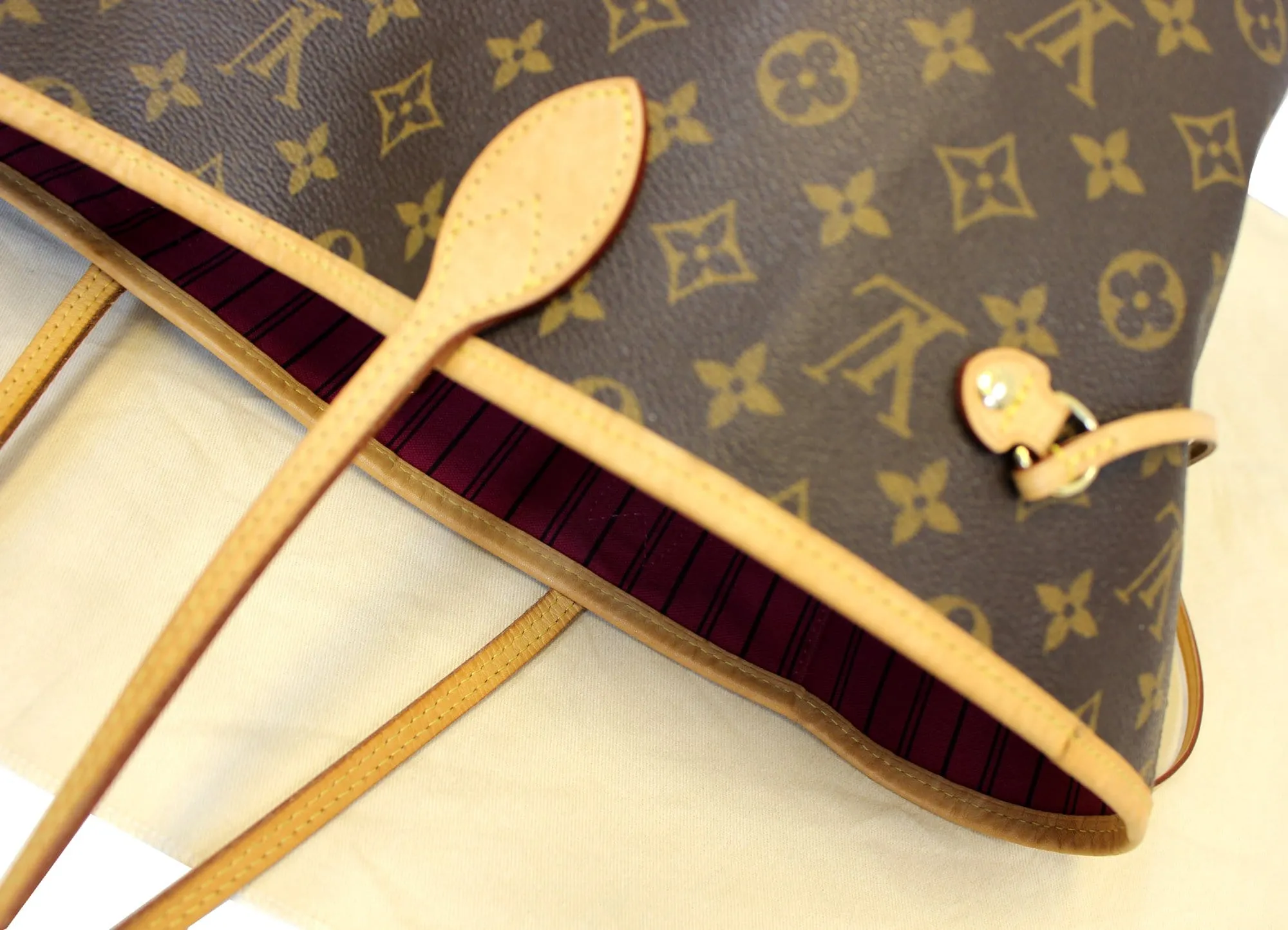 LOUIS VUITTON Neverfull GM Monogram Canvas Shoulder Bag
