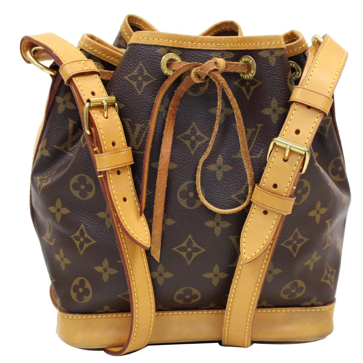 LOUIS VUITTON Noe BB Monogram Canvas Shoulder Bag Brown - 20% OFF