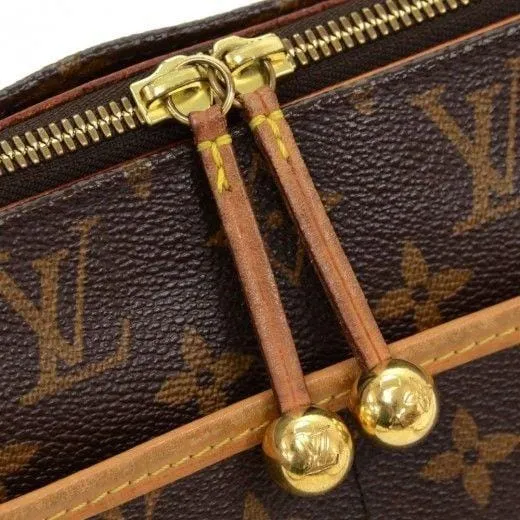 LOUIS VUITTON Popincourt Long Monogram Canvas Shoulder Bag