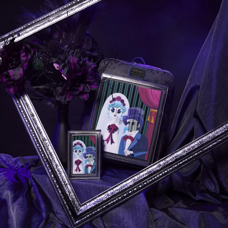 Loungefly Haunted Mansion Black Widow Bride Lenticular Card Holder