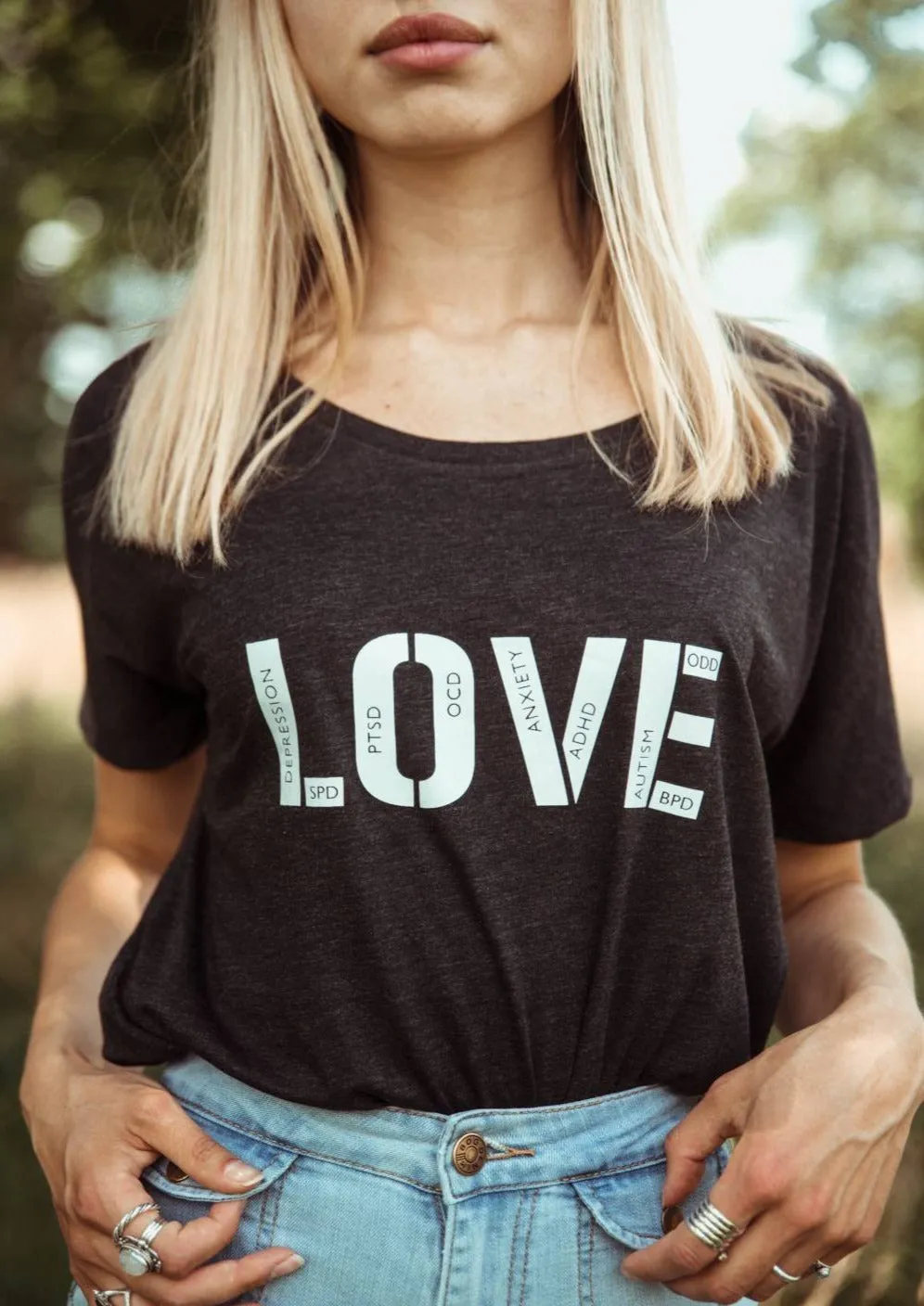 Love, ADHD, Autism, Anxiety, Mental Health - Off the Shoulder