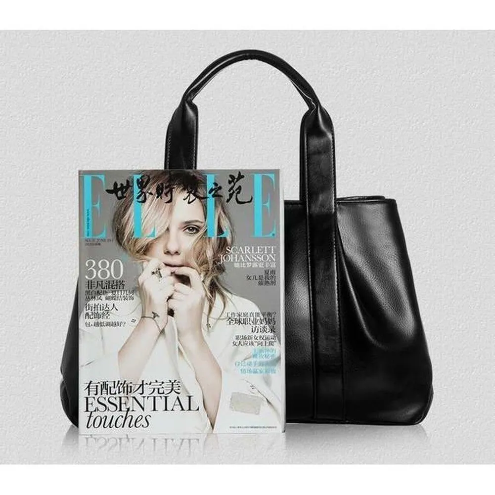 <bold> Tote / Shoulder Bag <br> Vegan-Leather
