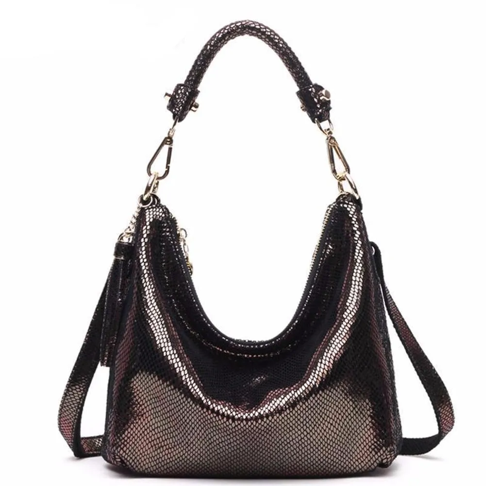<bold>Hobo / Tote Bag  <br>Genuine-Leather