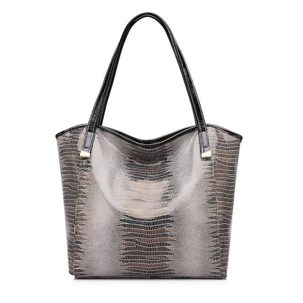 <bold>Tote / Crossbody Bag  <br>Genuine-Leather