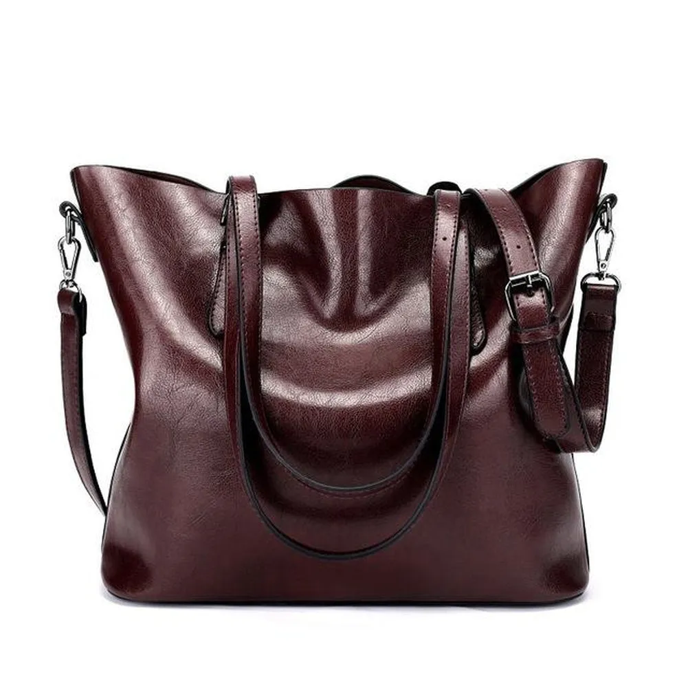<bold>Tote  / Shoulder Bag  <br>Vegan-Leather