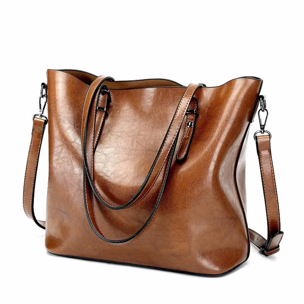 <bold>Tote  / Shoulder Bag  <br>Vegan-Leather