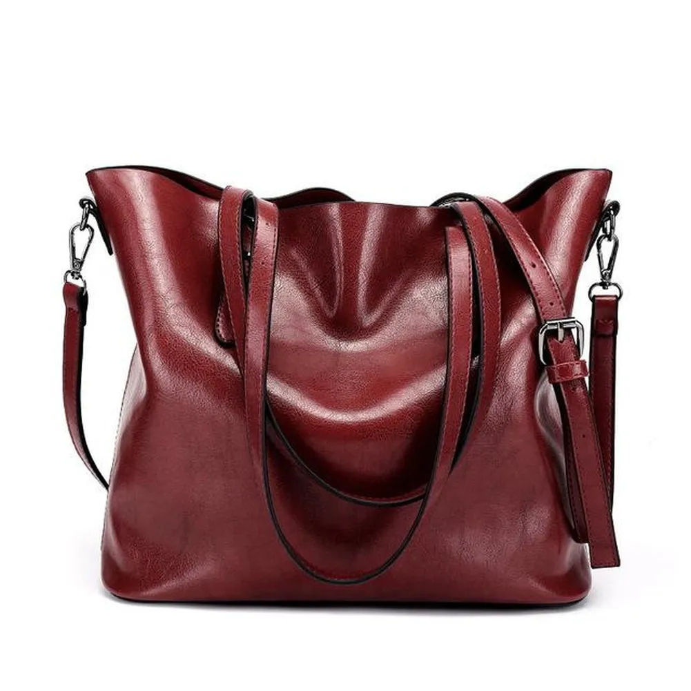 <bold>Tote  / Shoulder Bag  <br>Vegan-Leather