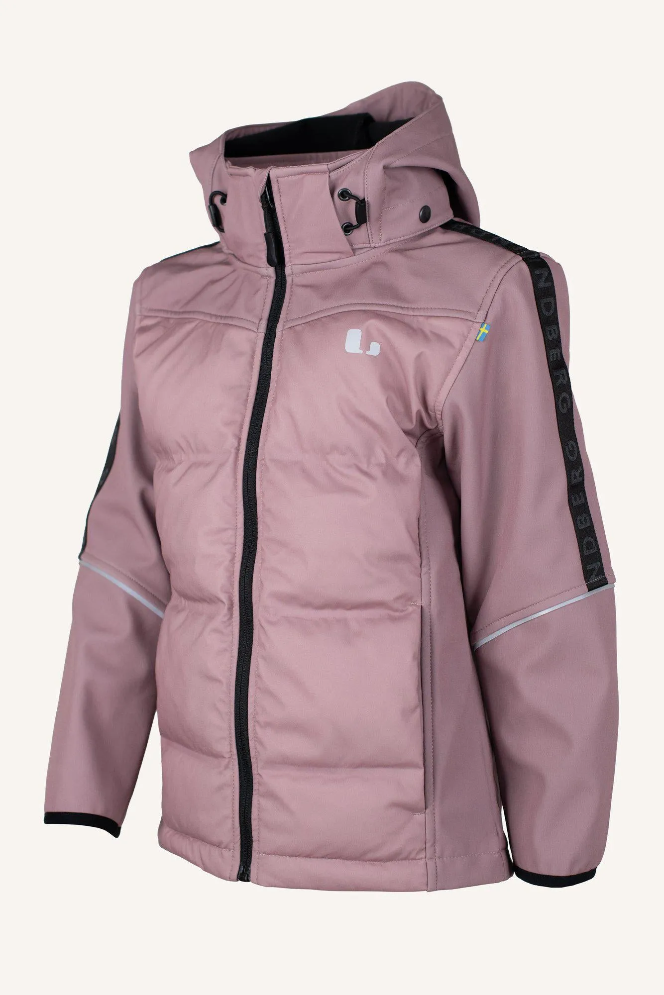 MAC HYBRID JACKET - DUSTY MAUVE