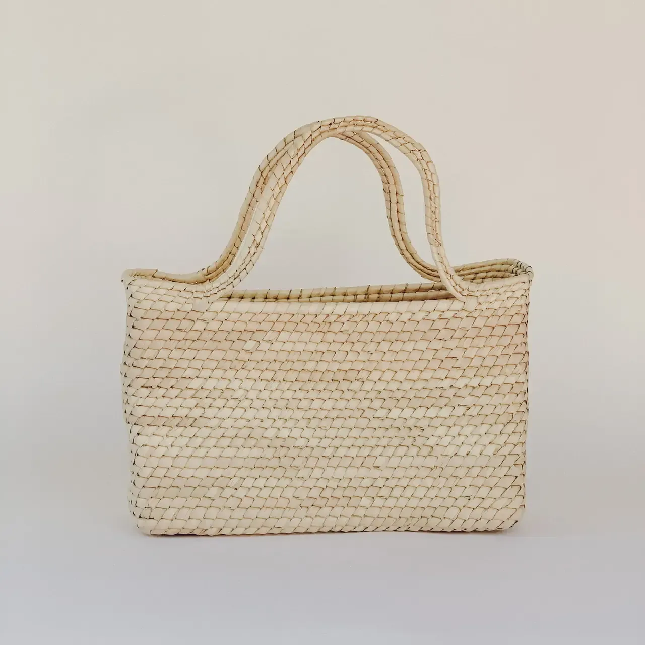 Magnolia Straw Market Tote
