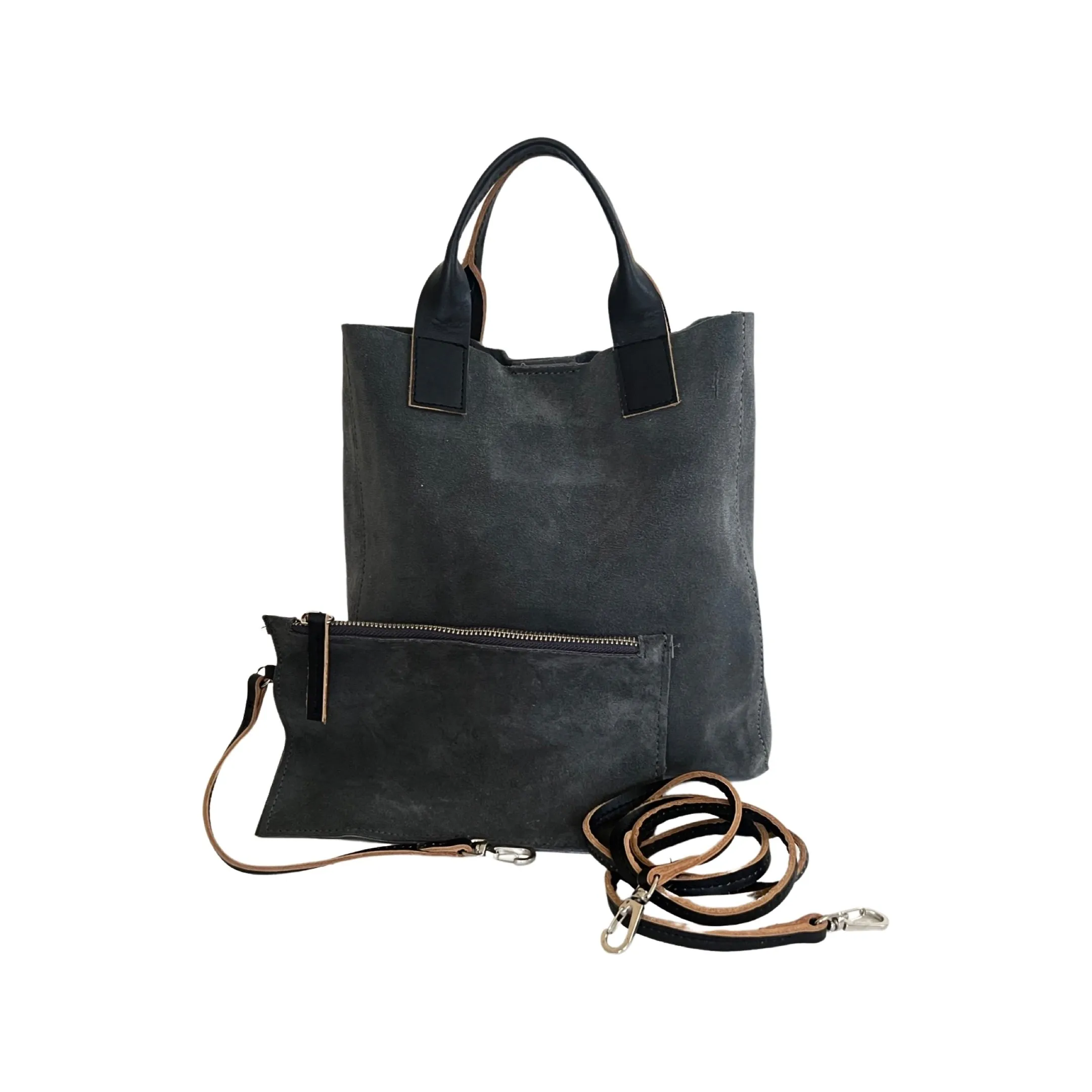 Malba Suede Leather Tote