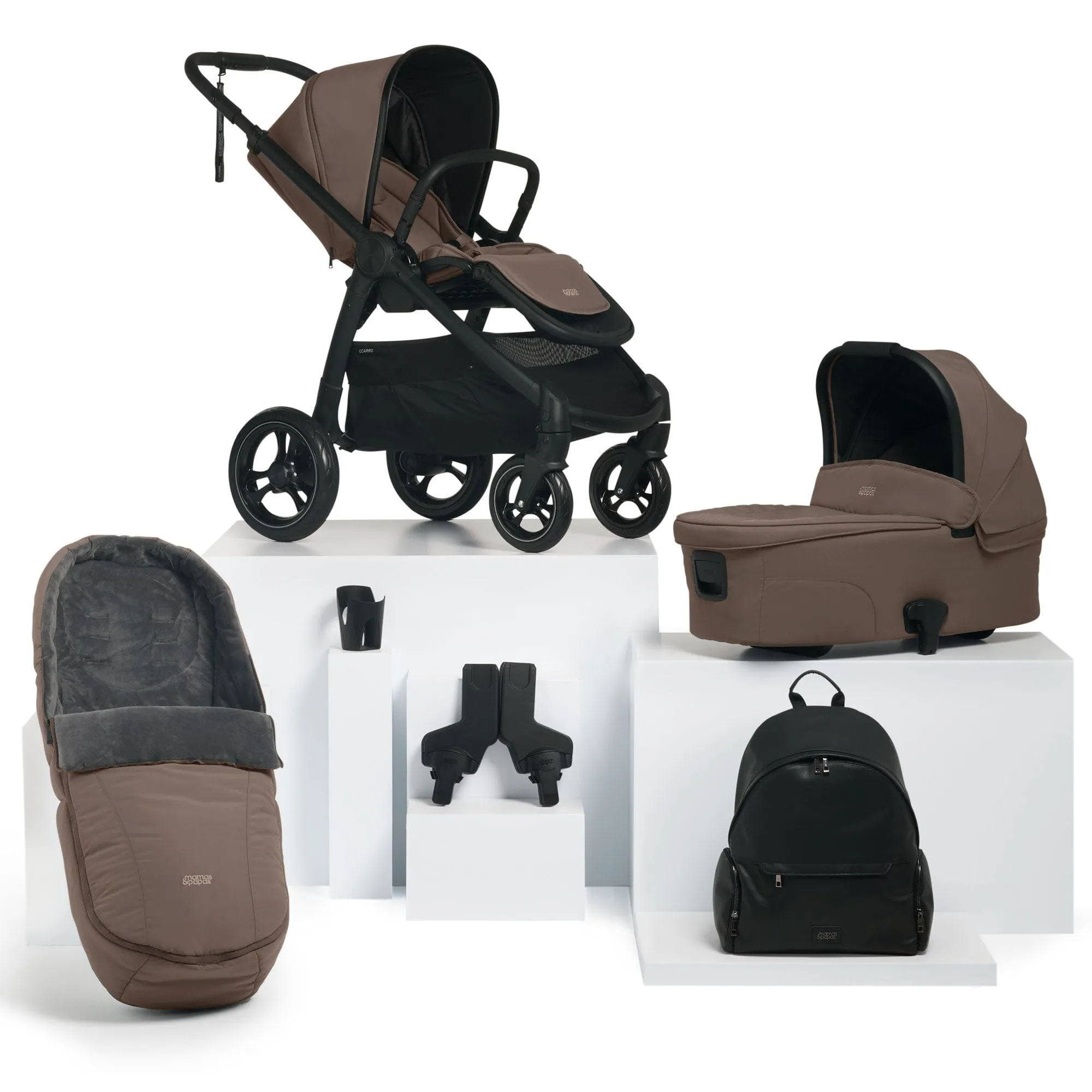 Mamas & Papas Ocarro 6-Piece Essential Kit in Café