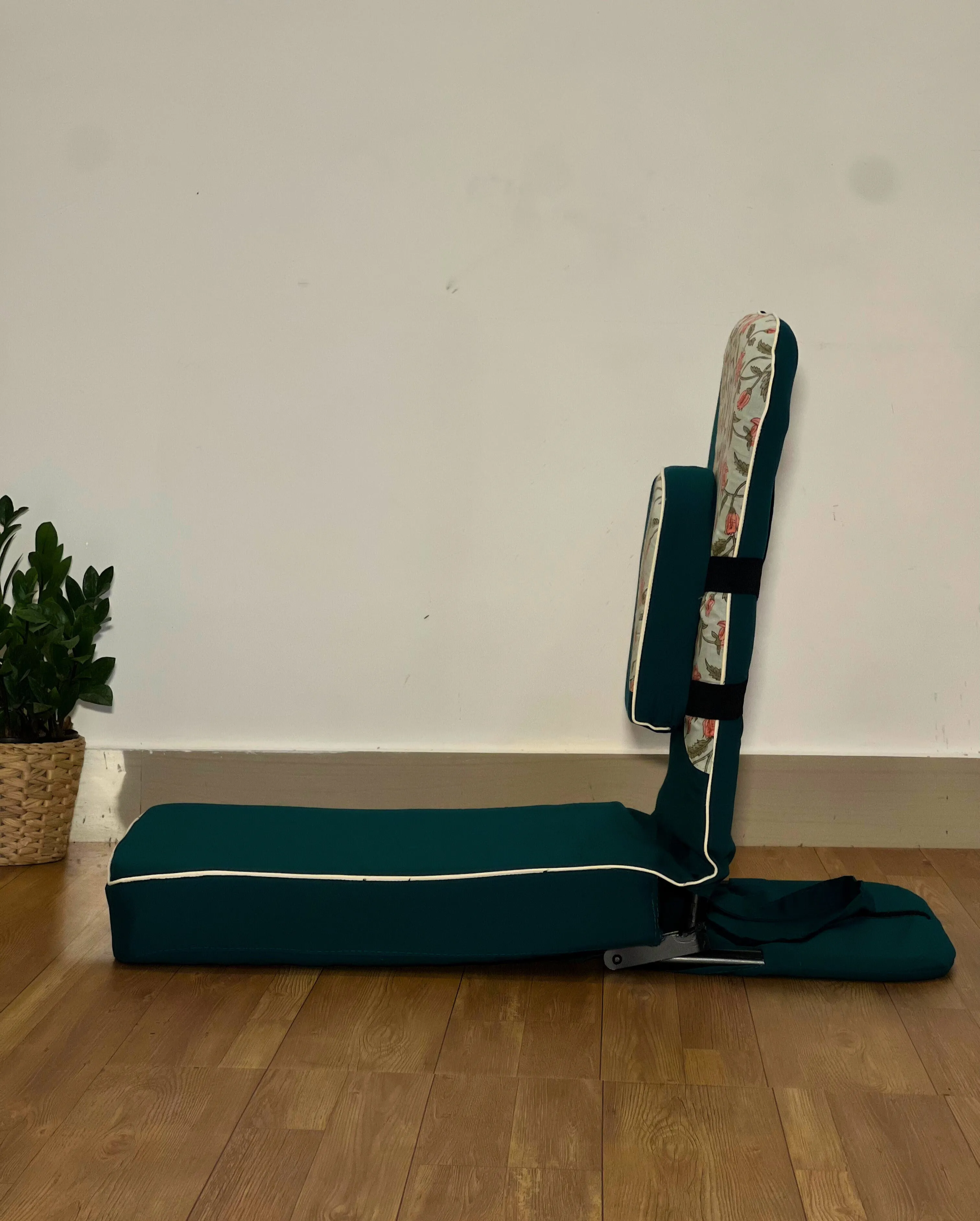 MEDITATION CHAIR WITH CUSHION FOLDABLE LIGHTWEIGHT PORTABLE BACK SUPPORT