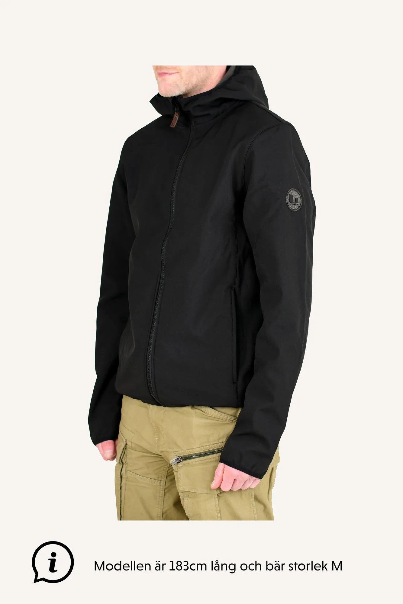 MELBOURNE JACKET, MEN - BLACK