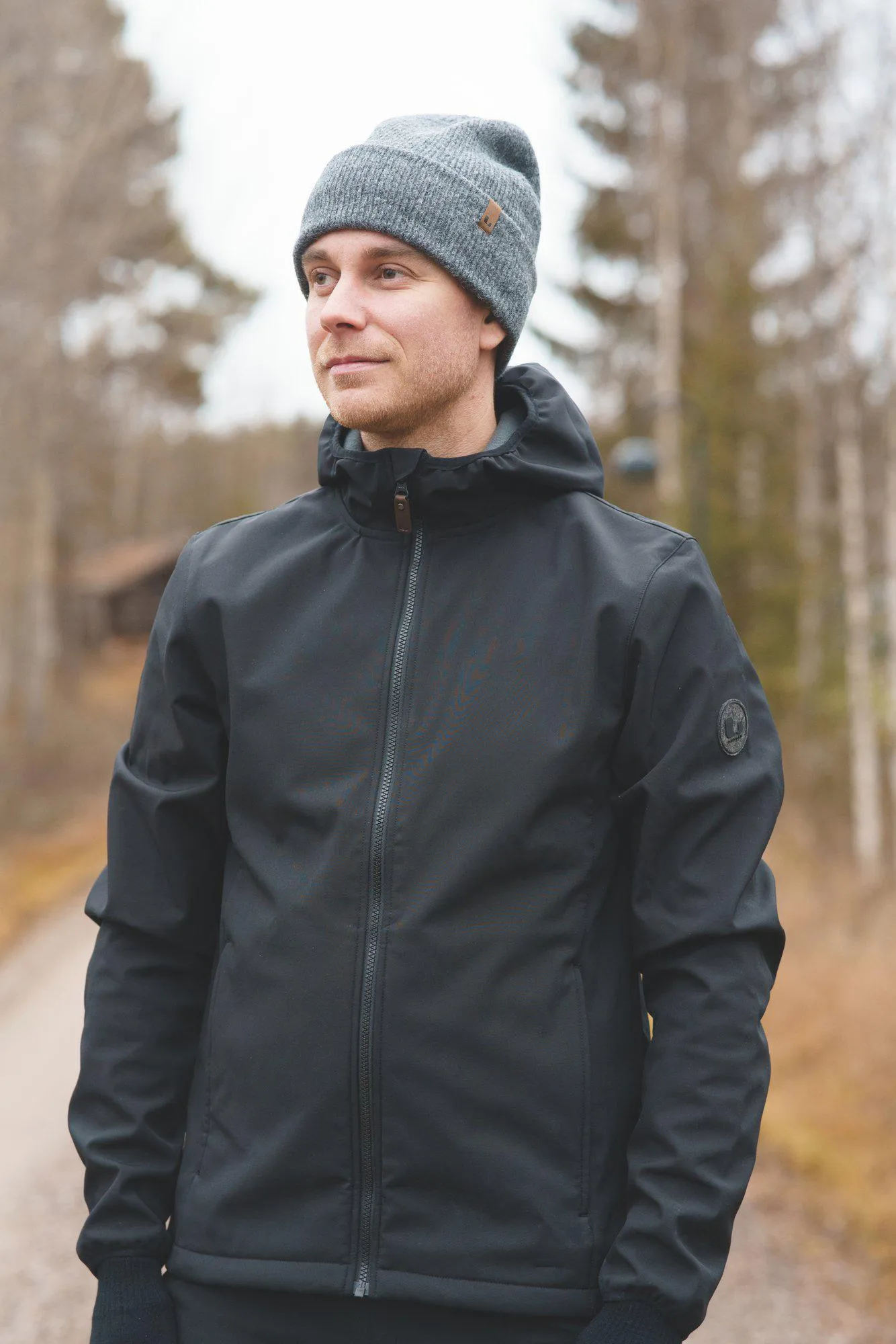MELBOURNE JACKET, MEN - BLACK