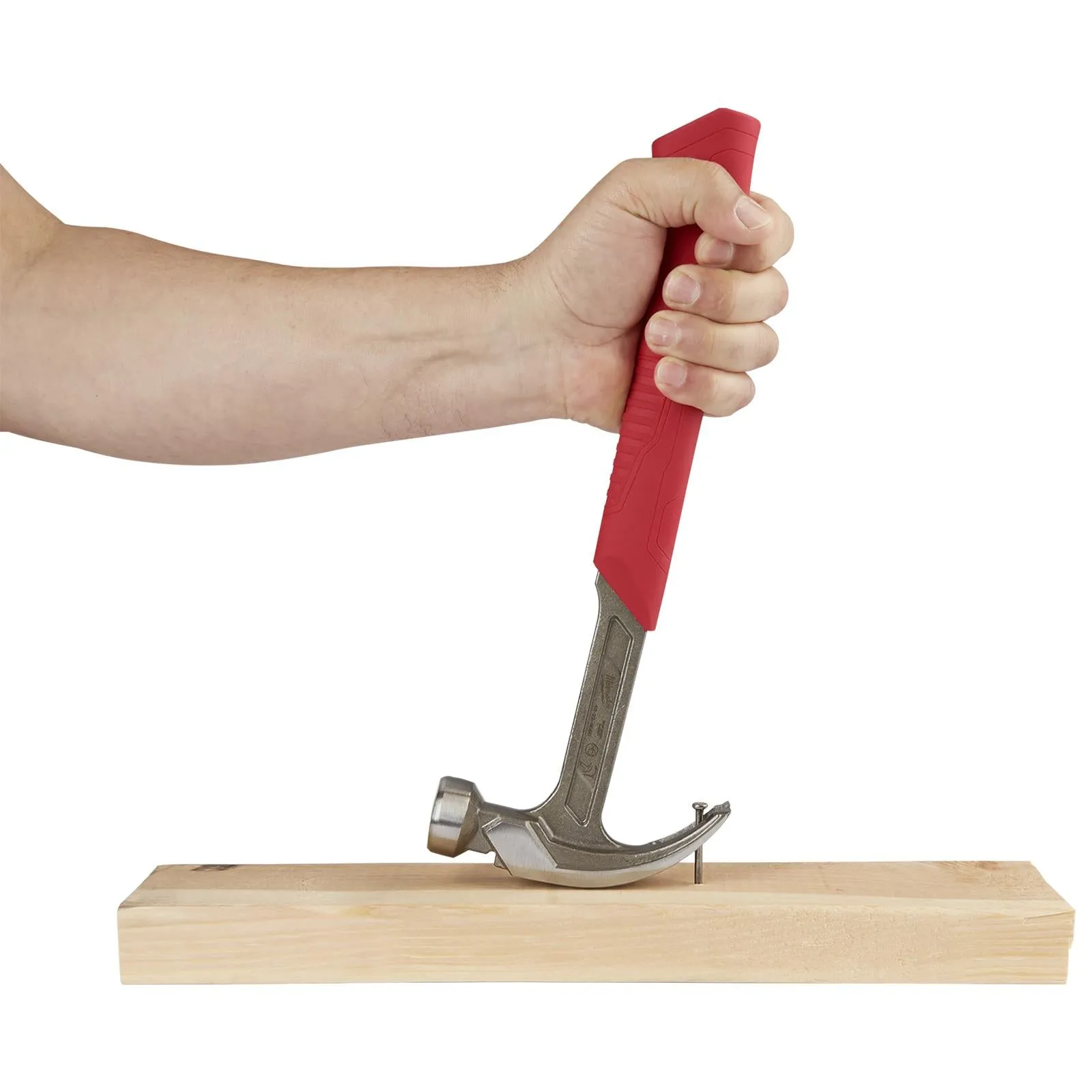 Milwaukee Steel Curved Claw Hammer 20oz Magnetic Nail Starter