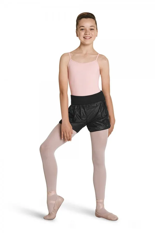 Mirella M678C Girls Roll Over Waist Rip Stop Short