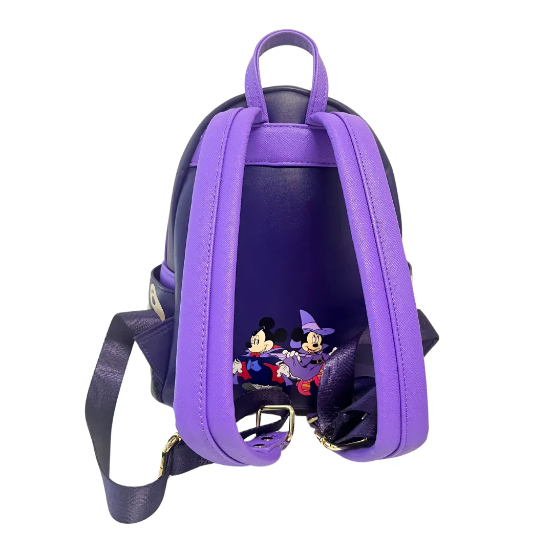 Modern Pinup Exclusive Loungefly Disney Mickey and Friends Halloween Mini Backpack DEFECTIVE #276
