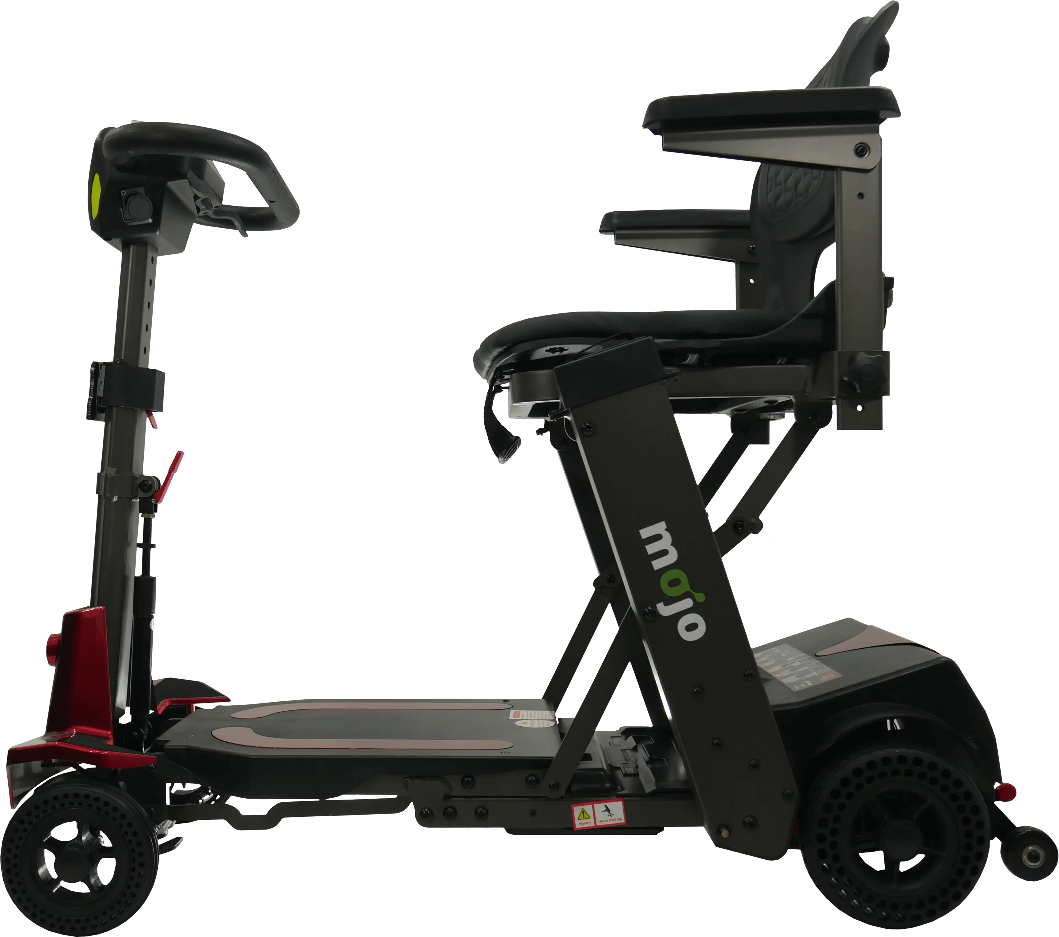 Mojo Manual Folding 4-Wheel Mobility Scooter - from DT Scooters